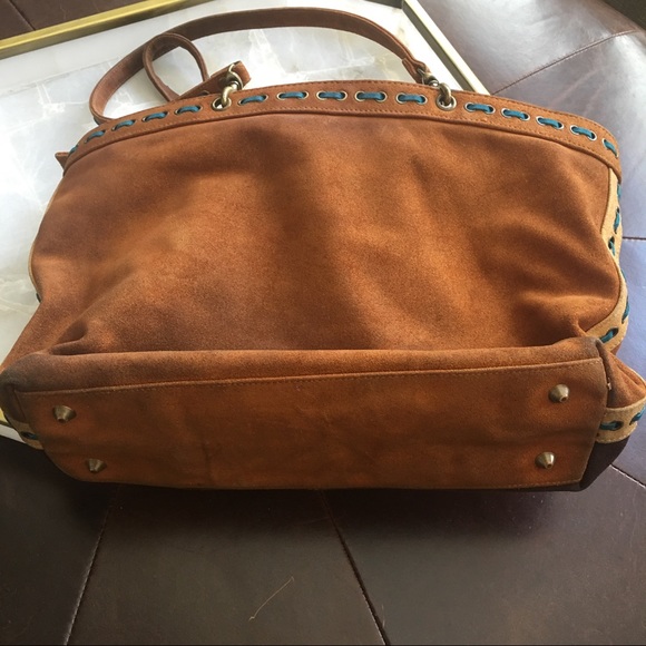 Isabella Fiore Suede Bag Vintage - Picture 5 of 8